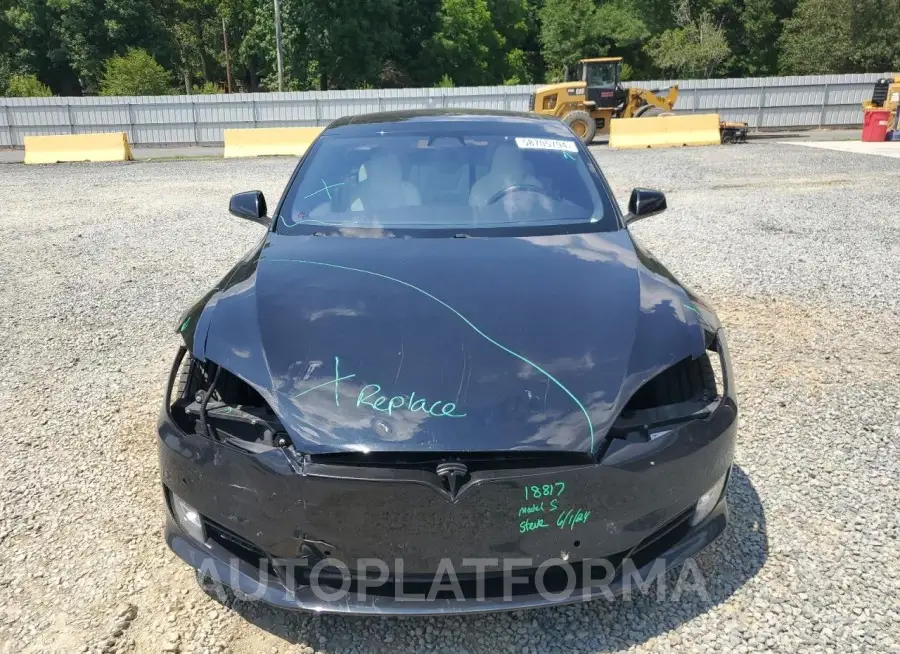 TESLA MODEL S 2017 vin 5YJSA1E41HF209252 from auto auction Copart