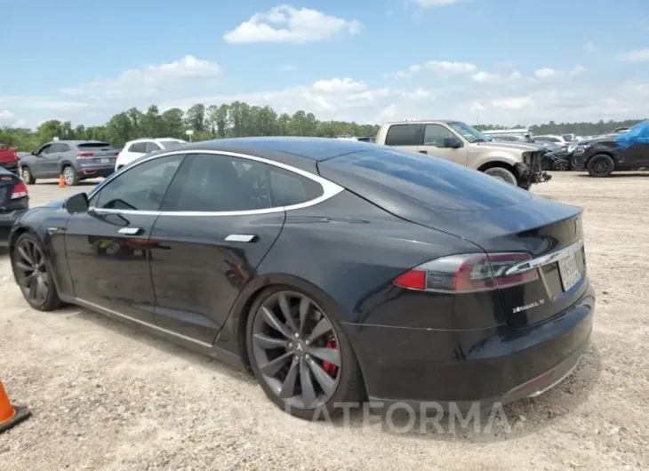 TESLA MODEL S 2015 vin 5YJSA1E45FF106896 from auto auction Copart