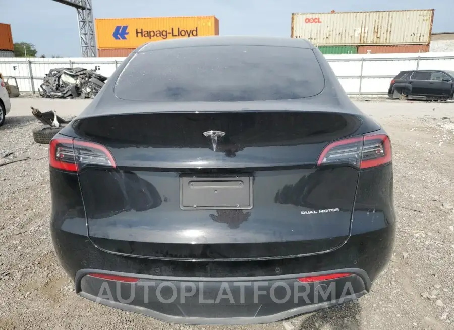 TESLA MODEL Y 2020 vin 5YJYGDEE5LF037528 from auto auction Copart