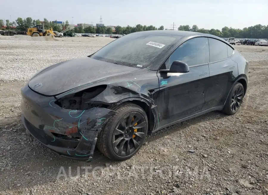 TESLA MODEL Y 2020 vin 5YJYGDEE5LF037528 from auto auction Copart