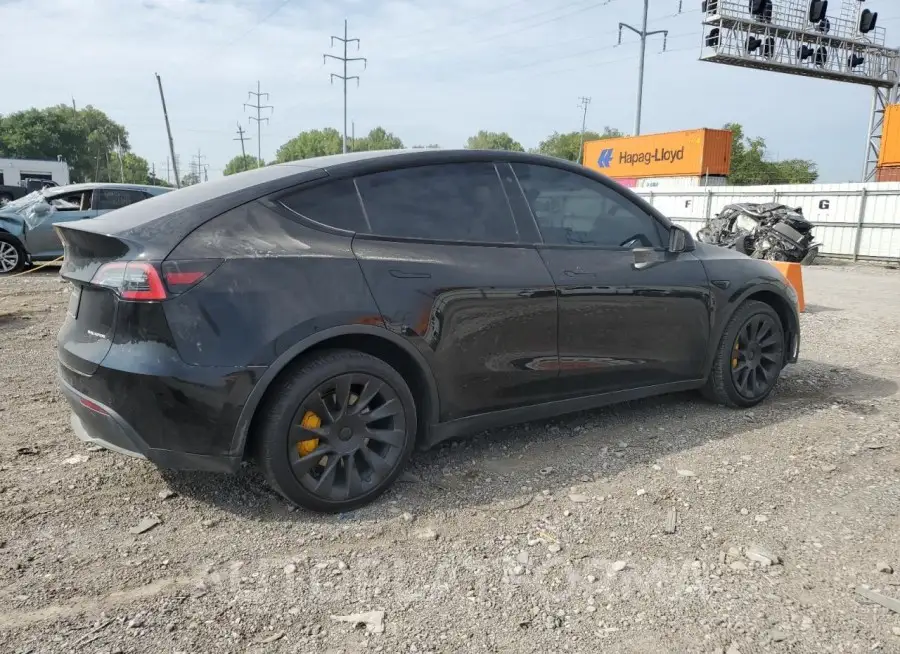 TESLA MODEL Y 2020 vin 5YJYGDEE5LF037528 from auto auction Copart