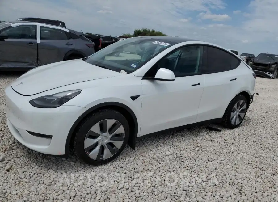 TESLA MODEL Y 2023 vin 7SAYGAEE5PF628515 from auto auction Copart