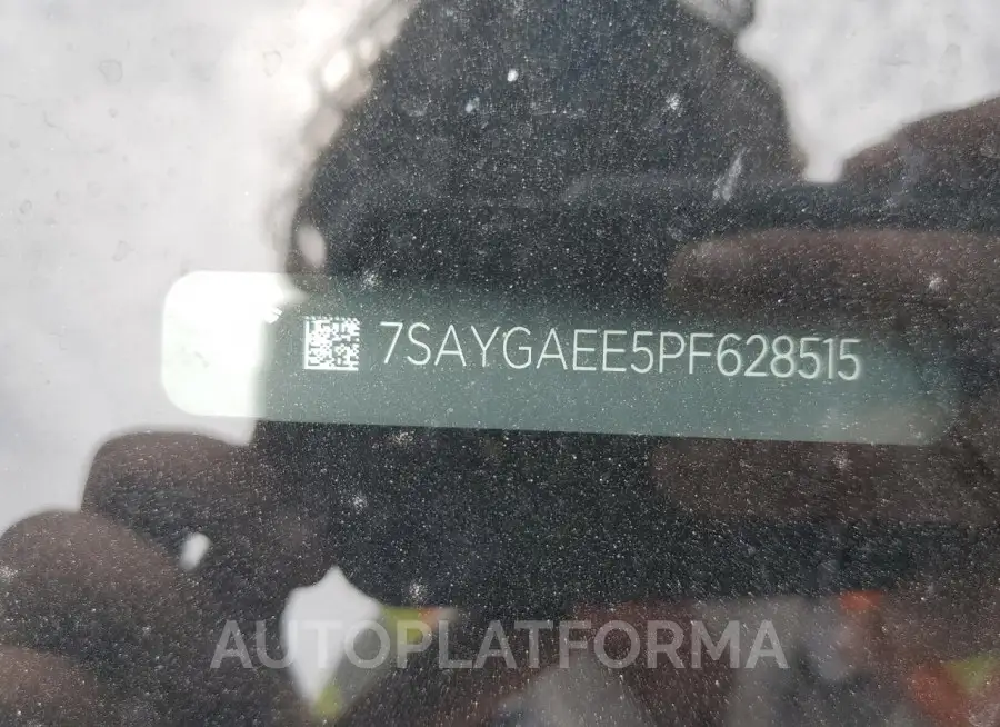 TESLA MODEL Y 2023 vin 7SAYGAEE5PF628515 from auto auction Copart