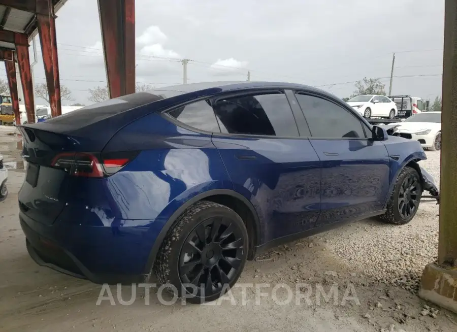 TESLA MODEL Y 2023 vin 7SAYGDEE4PF891628 from auto auction Copart