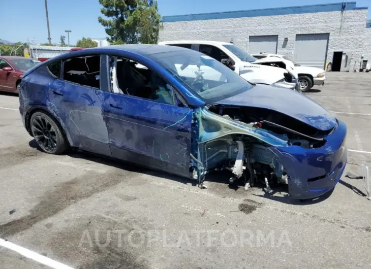 TESLA MODEL Y 2023 vin 7SAYGDEEXPA107367 from auto auction Copart