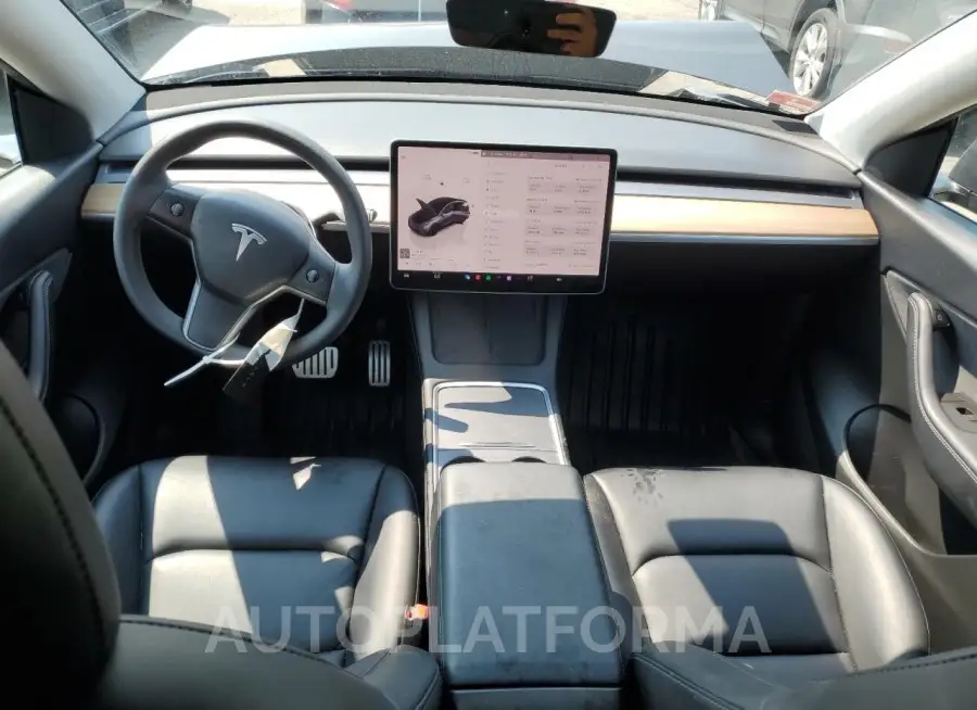 TESLA MODEL Y 2022 vin 7SAYGDEFXNF372010 from auto auction Copart