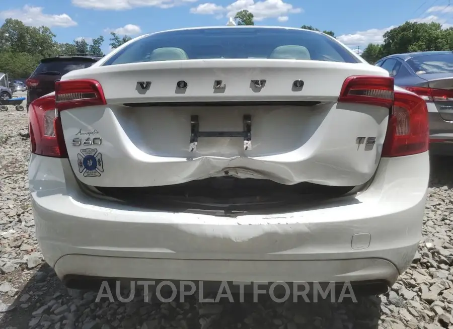 VOLVO S60 PREMIE 2015 vin YV126MFK1F1343694 from auto auction Copart