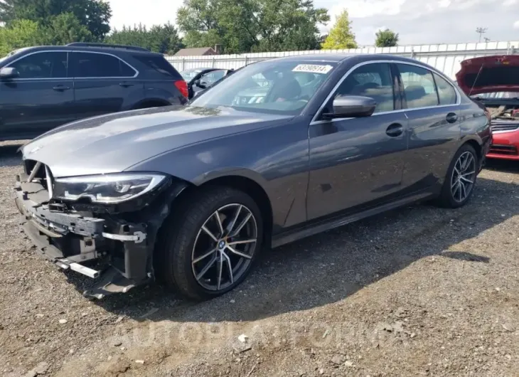 BMW 330XI 2022 vin 3MW5R7J05N8C38004 from auto auction Copart