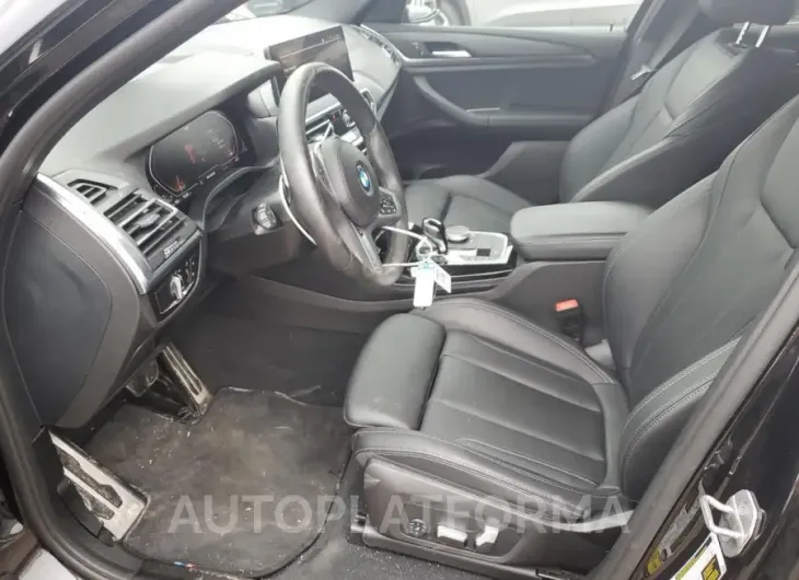 BMW X4 XDRIVE3 2022 vin 5UX33DT06N9L69213 from auto auction Copart