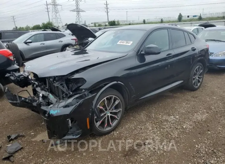 BMW X4 XDRIVE3 2022 vin 5UX33DT06N9L69213 from auto auction Copart