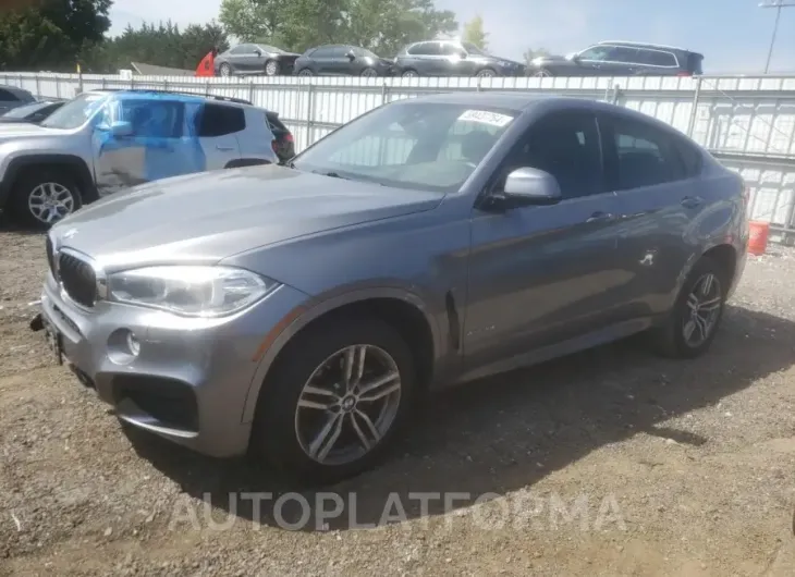 BMW X6 XDRIVE3 2016 vin 5UXKU2C5XG0N81998 from auto auction Copart