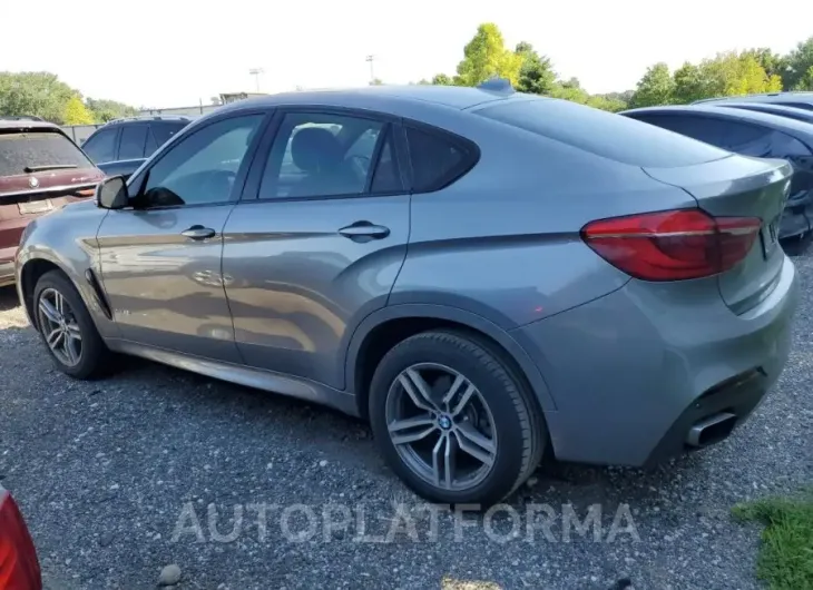 BMW X6 XDRIVE3 2016 vin 5UXKU2C5XG0N81998 from auto auction Copart