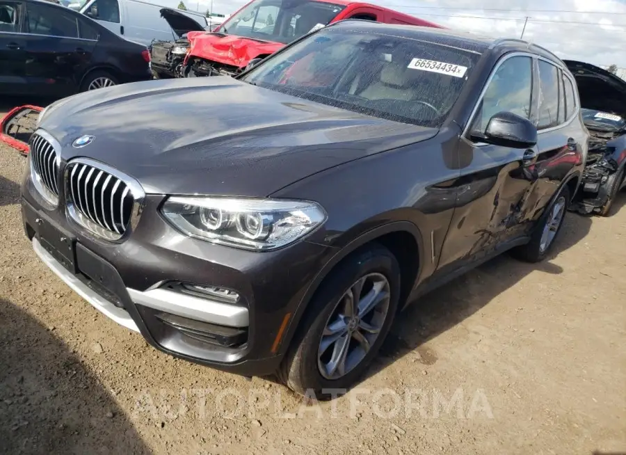 BMW X3 XDRIVE3 2021 vin 5UXTY5C09M9E25041 from auto auction Copart