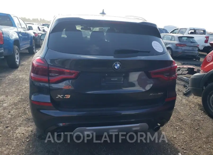 BMW X3 XDRIVE3 2021 vin 5UXTY5C09M9E25041 from auto auction Copart