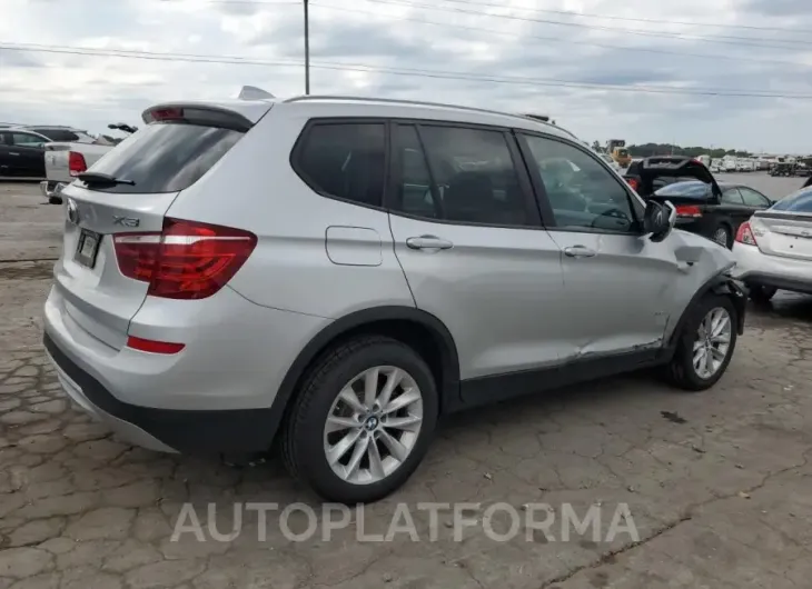 BMW X3 XDRIVE2 2017 vin 5UXWX9C3XH0W74750 from auto auction Copart