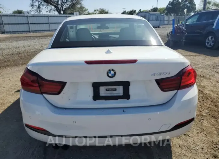 BMW 430I 2020 vin WBA4Z1C01L5N96507 from auto auction Copart