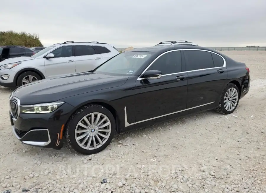 BMW 740 I 2022 vin WBA7T2C0XNCK55531 from auto auction Copart