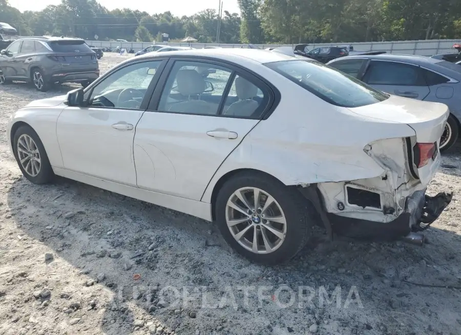 BMW 320 I 2018 vin WBA8E1G50JNU92753 from auto auction Copart