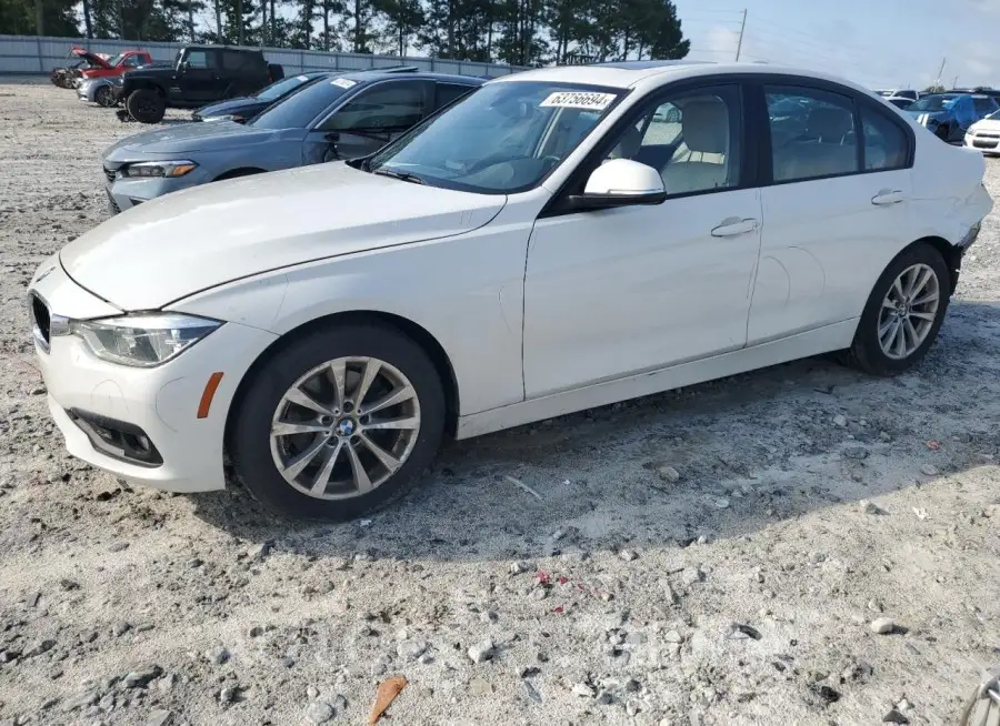 BMW 320 I 2018 vin WBA8E1G50JNU92753 from auto auction Copart