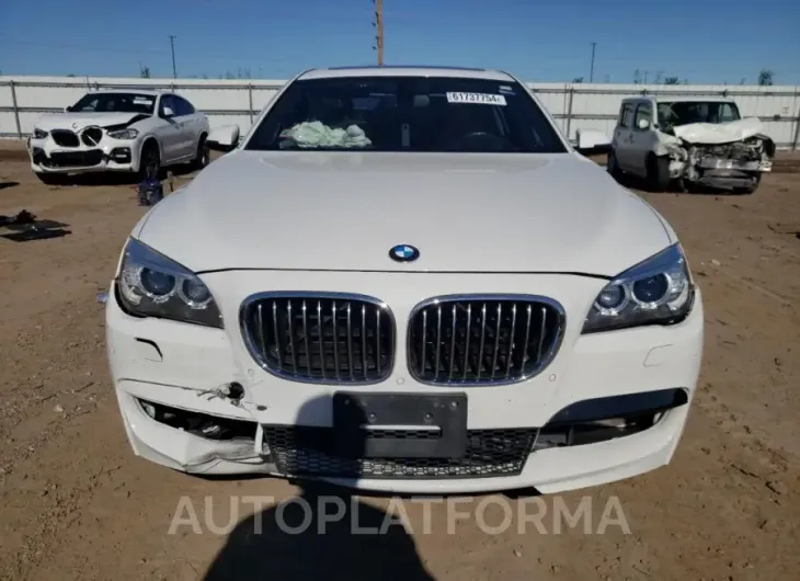 BMW 740 LXI 2015 vin WBAYF4C53FD874163 from auto auction Copart