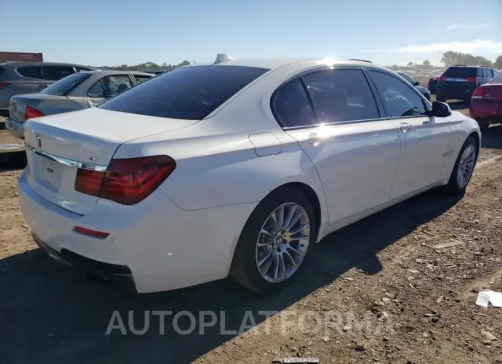 BMW 740 LXI 2015 vin WBAYF4C53FD874163 from auto auction Copart