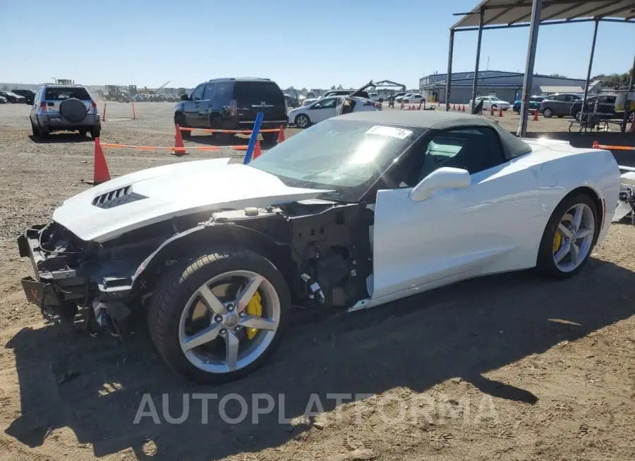 CHEVROLET CORVETTE S 2015 vin 1G1YF3D7XF5117339 from auto auction Copart