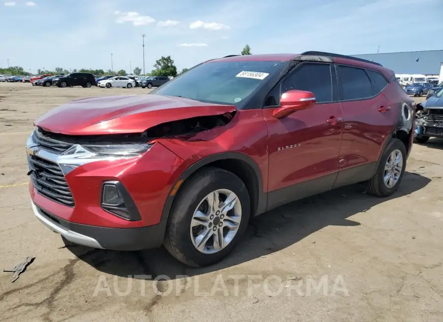 CHEVROLET BLAZER 2LT 2022 vin 3GNKBHR40NS150169 from auto auction Copart