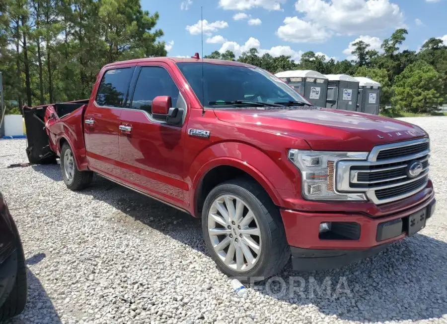 FORD F150 SUPER 2018 vin 1FTEW1CGXJFA95071 from auto auction Copart