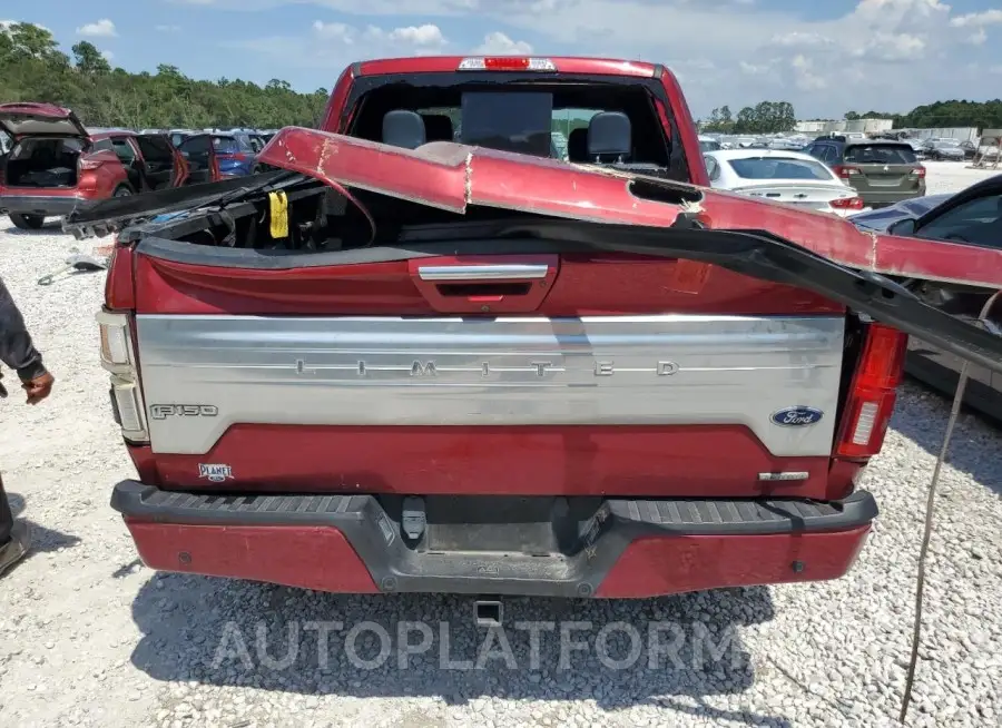 FORD F150 SUPER 2018 vin 1FTEW1CGXJFA95071 from auto auction Copart