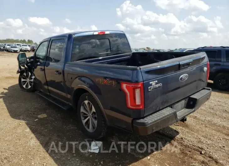 FORD F150 SUPER 2017 vin 1FTEW1EG9HKD67589 from auto auction Copart