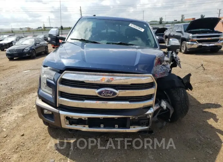 FORD F150 SUPER 2017 vin 1FTEW1EG9HKD67589 from auto auction Copart