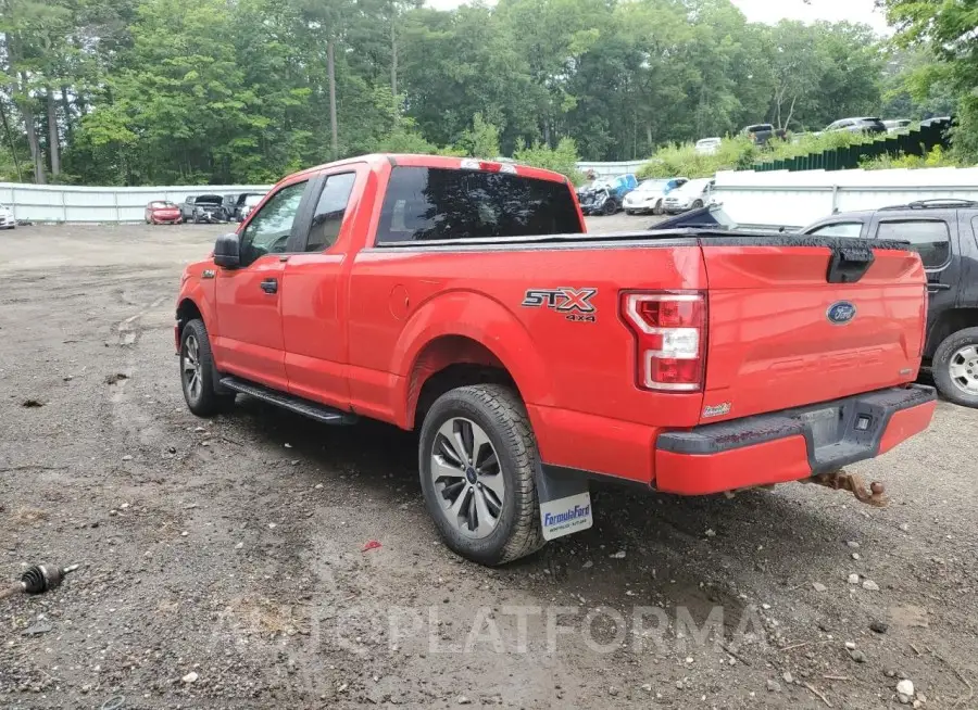 FORD F150 SUPER 2019 vin 1FTEX1EP9KKD79066 from auto auction Copart