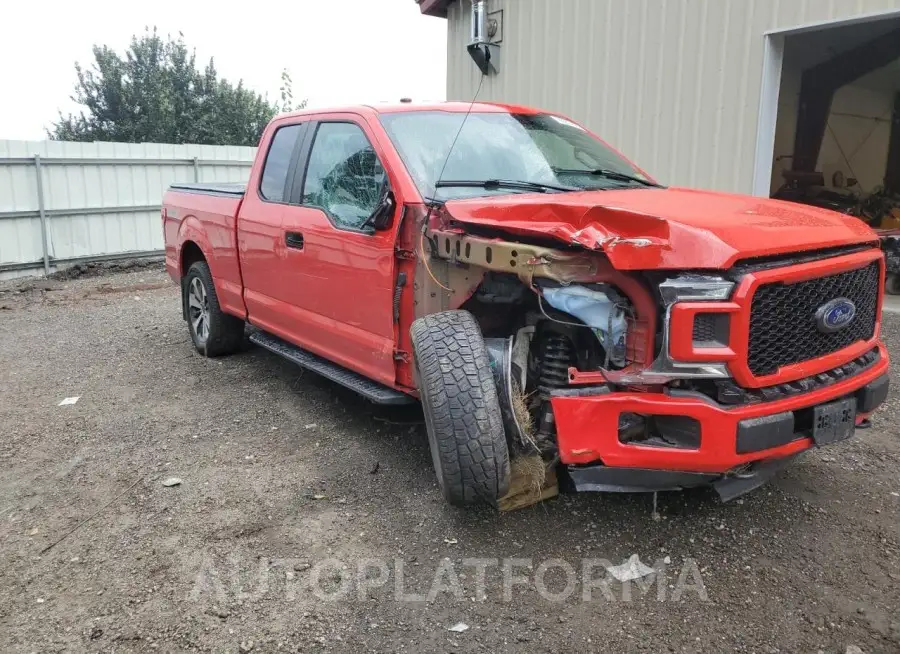 FORD F150 SUPER 2019 vin 1FTEX1EP9KKD79066 from auto auction Copart