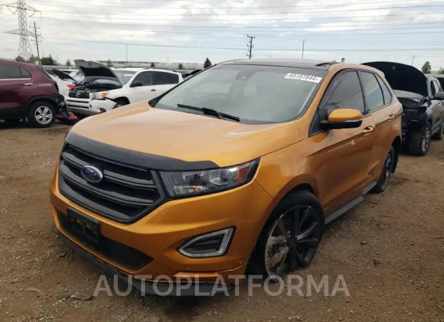 FORD EDGE SPORT 2015 vin 2FMTK4AP5FBB59173 from auto auction Copart