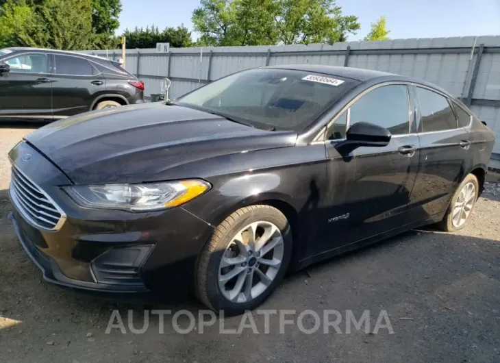 FORD FUSION SE 2019 vin 3FA6P0LU2KR125921 from auto auction Copart