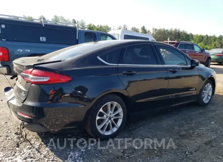 FORD FUSION SE 2019 vin 3FA6P0LU2KR125921 from auto auction Copart