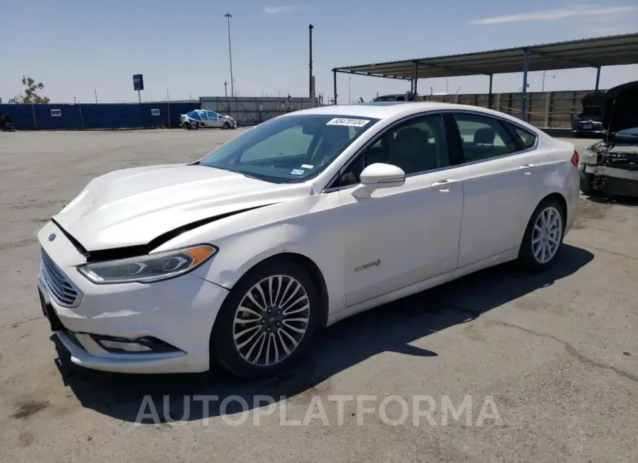 FORD FUSION SE 2017 vin 3FA6P0LU7HR105186 from auto auction Copart