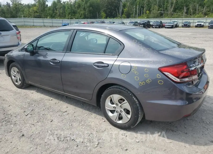 HONDA CIVIC LX 2015 vin 2HGFB2F50FH500006 from auto auction Copart