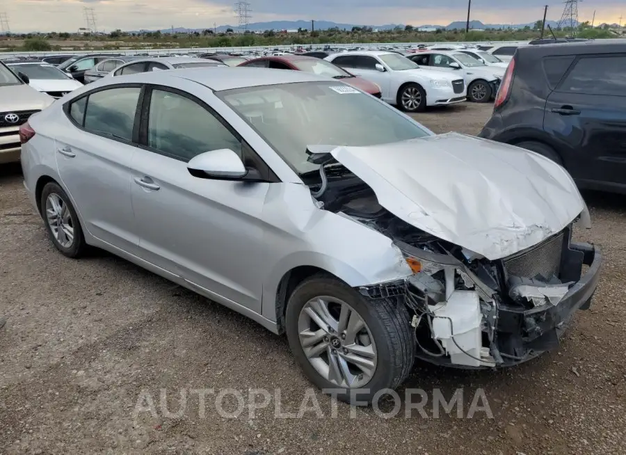 HYUNDAI elantra se 2019 vin KMHD84LF1KU752847 from auto auction Copart