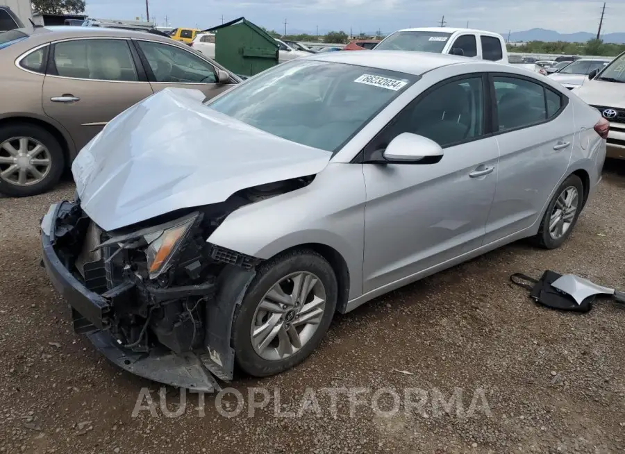 HYUNDAI elantra se 2019 vin KMHD84LF1KU752847 from auto auction Copart