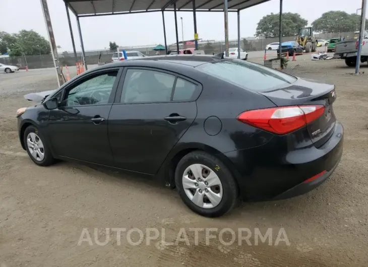 KIA FORTE LX 2016 vin KNAFK4A68G5544075 from auto auction Copart