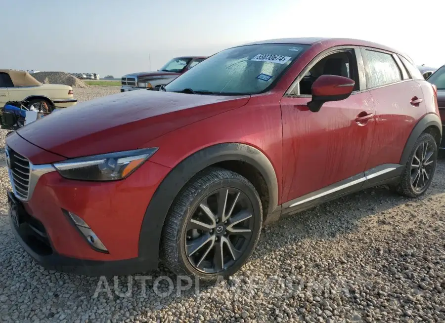 MAZDA CX-3 GRAND 2018 vin JM1DKDD75J0305716 from auto auction Copart