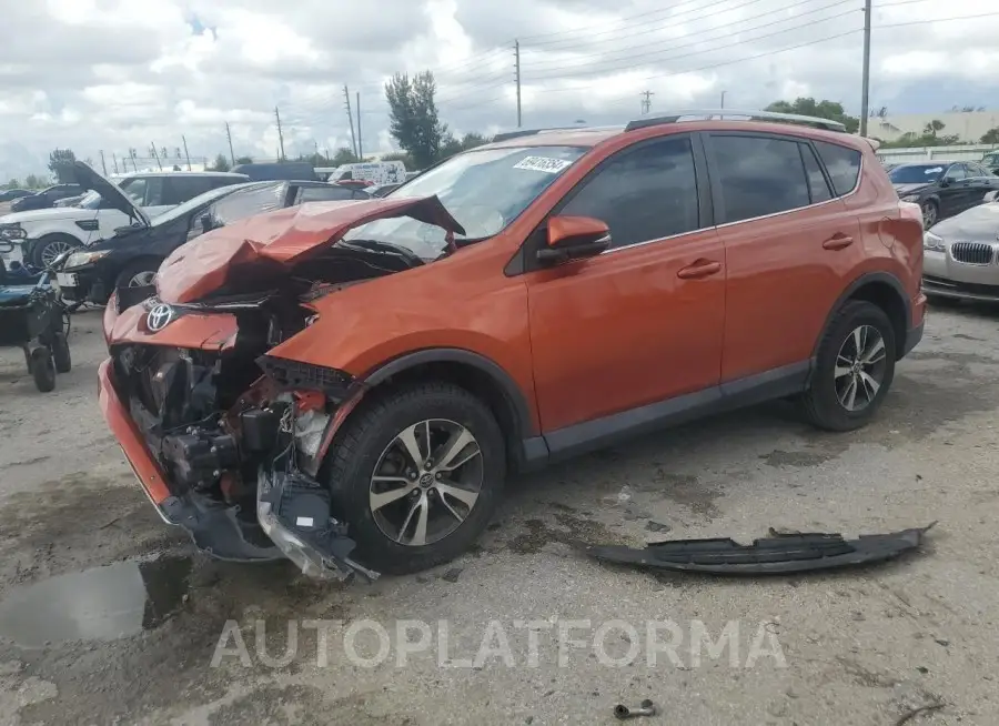 TOYOTA RAV4 XLE 2016 vin 2T3WFREV4GW273188 from auto auction Copart