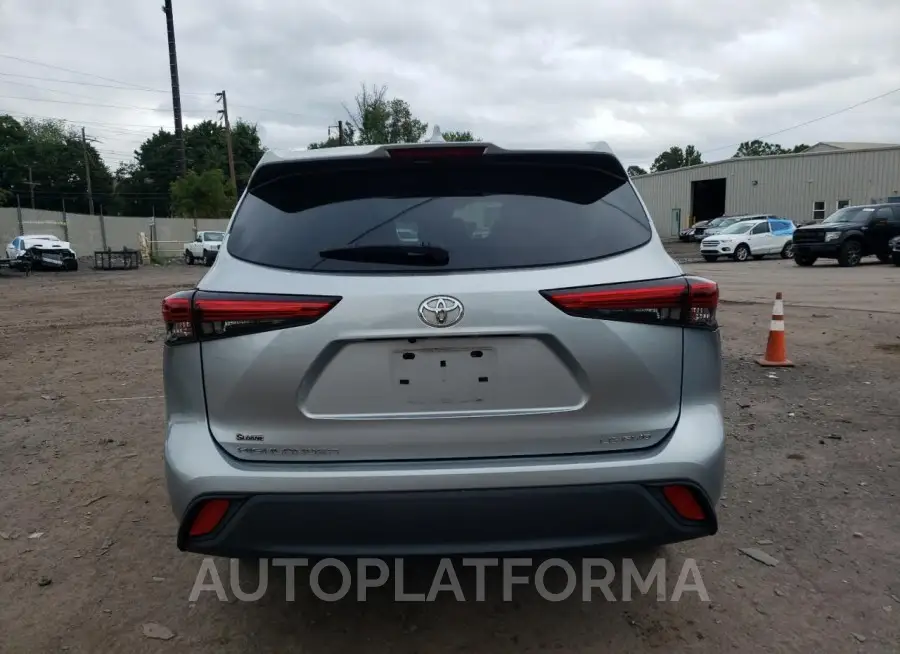 TOYOTA HIGHLANDER 2021 vin 5TDBZRBH1MS535735 from auto auction Copart