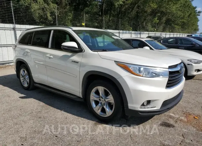 TOYOTA HIGHLANDER 2015 vin 5TDDCRFH0FS009636 from auto auction Copart