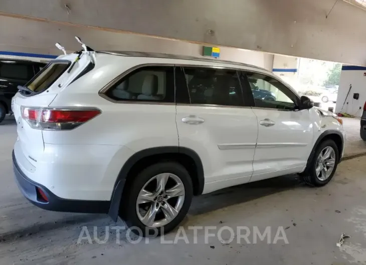 TOYOTA HIGHLANDER 2016 vin 5TDDKRFH1GS323557 from auto auction Copart