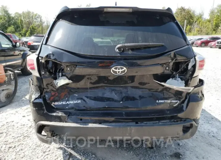 TOYOTA HIGHLANDER 2016 vin 5TDDKRFH6GS337664 from auto auction Copart