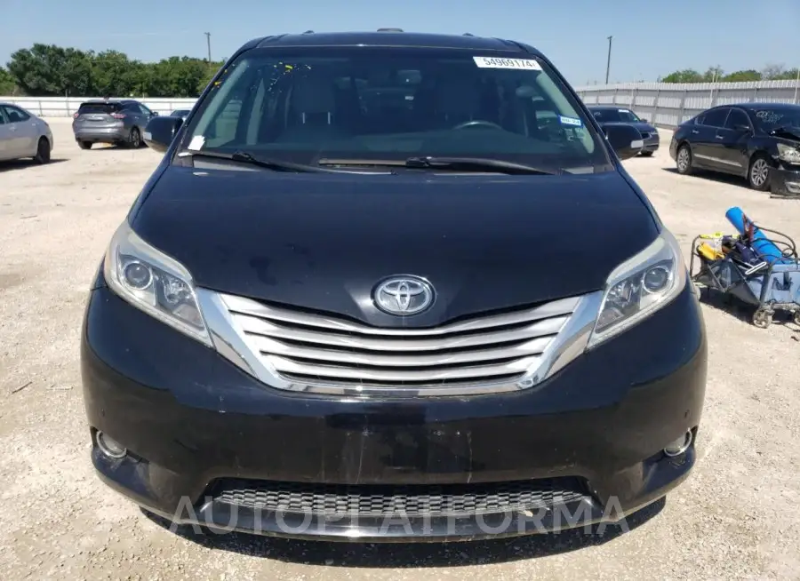 TOYOTA SIENNA XLE 2017 vin 5TDDZ3DC1HS175900 from auto auction Copart