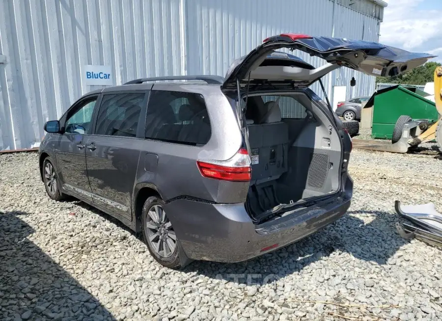 TOYOTA SIENNA XLE 2019 vin 5TDDZ3DC3KS227518 from auto auction Copart