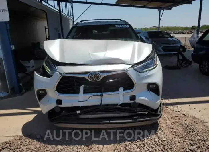 TOYOTA HIGHLANDER 2022 vin 5TDFZRBH5NS166798 from auto auction Copart